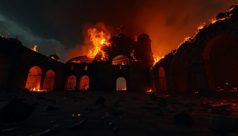 Attacco notturno colpisce la Lavra di Kiev: tetto della cattedrale in fiamme