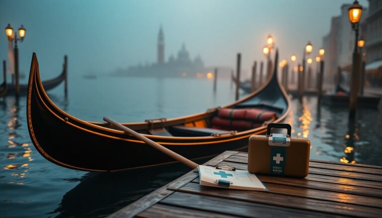Gondoliere colpito da onda anomala al Canal Grande: trasportato in ospedale