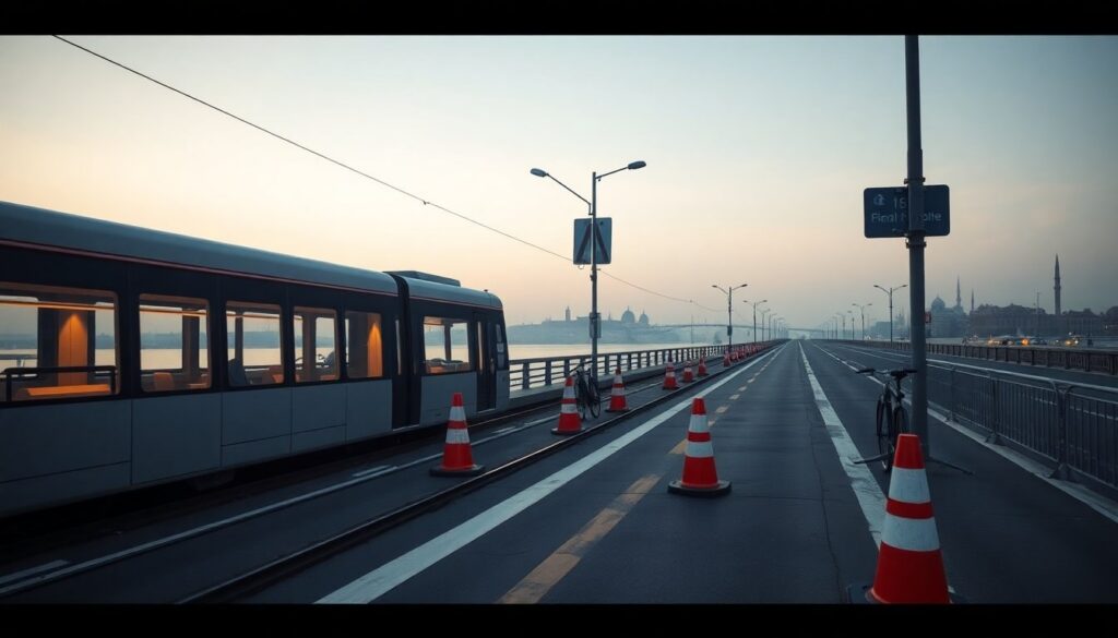 Guasto al tram: traffico bloccato sul ponte della Libertà verso Piazzale Roma