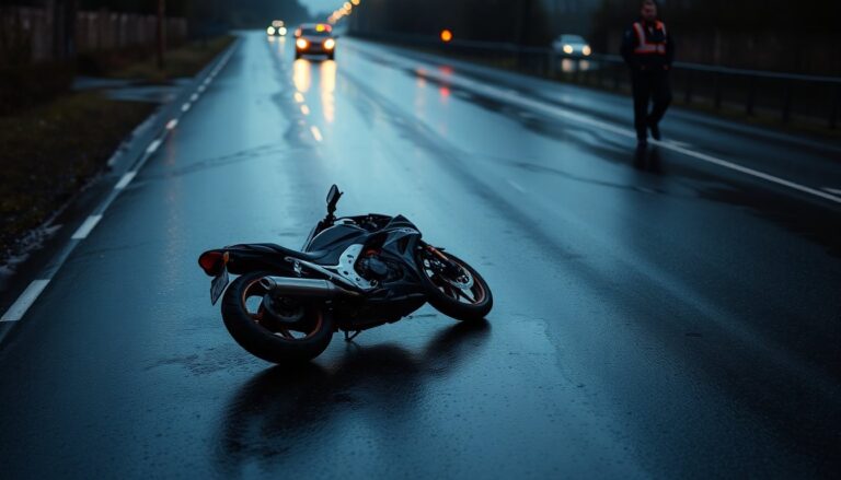 Incidente stradale a Valli: scontro tra moto e auto sulla Romea