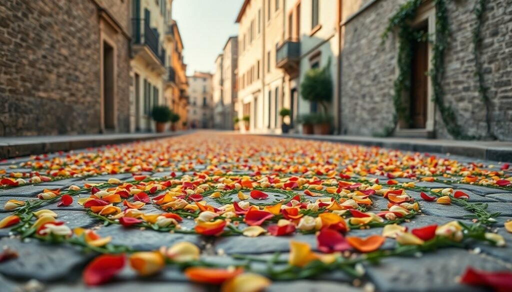 Infiorate 2026: Diano Marina e Noale rendono omaggio a San Francesco con petali e colori