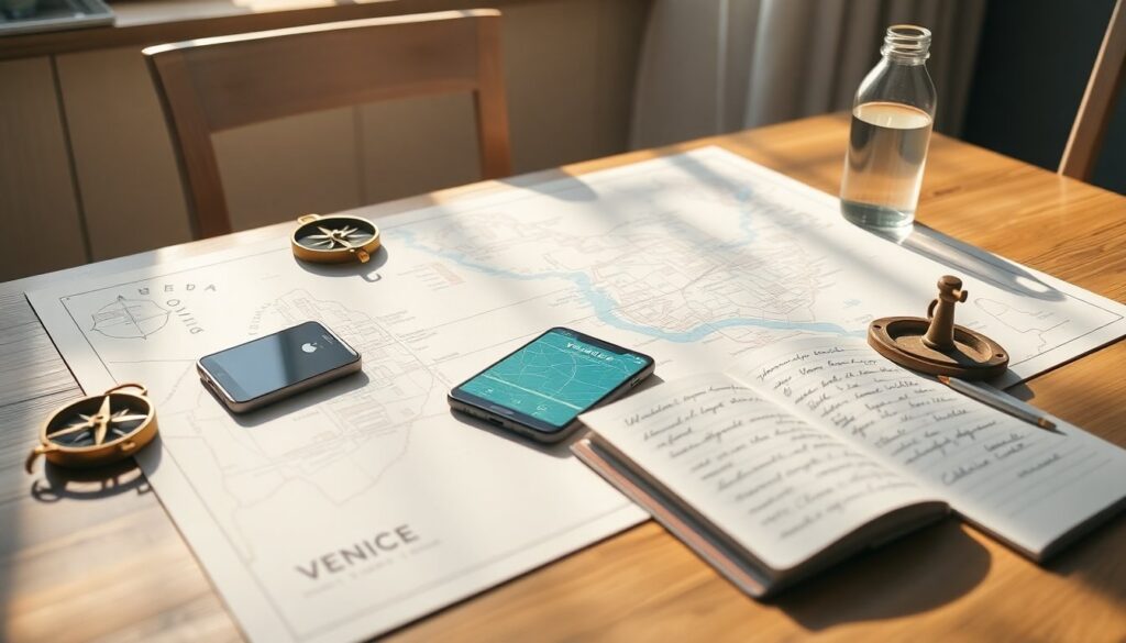 Itinerario eventi a Venezia: guida My Maps con mappe offline
