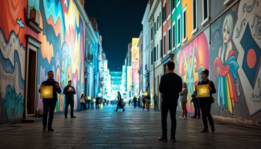 RestArt a via Antonio da Mestre: centinaia di persone per l’arte contro la guerra