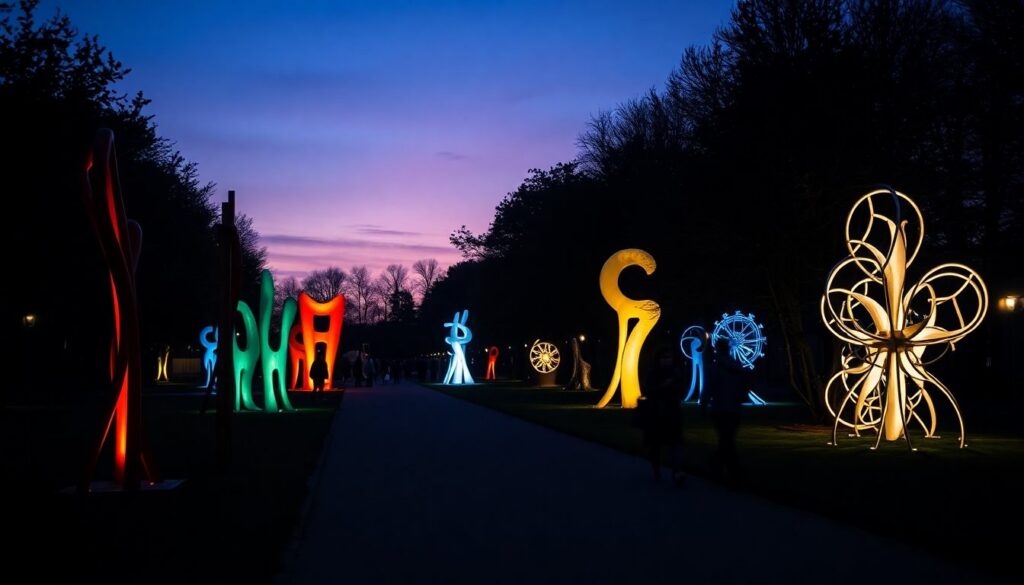 Sculture e arte contemporanea al Parco di Villa Fürstenberg durante Art Night Venezia