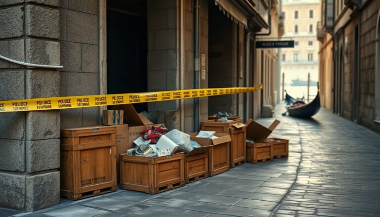 Venditori rincorrono agenti a Venezia dopo sequestro di merce in zona San Simeon Piccolo