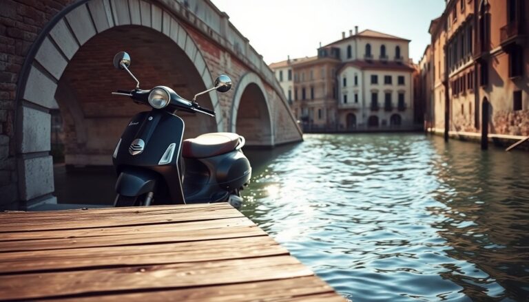 Vespa a Venezia: regole, itinerari e consigli pratici