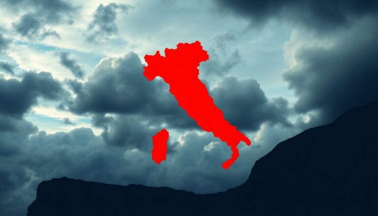 Allerta meteo rossa per temporali su Venezia