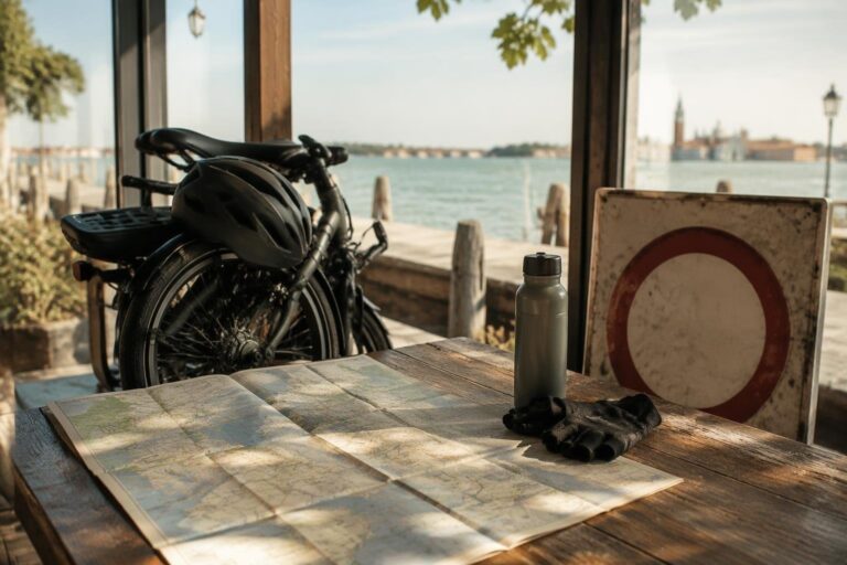Guida alla bici tra Lido, Pellestrina e Mestre evitando il centro storico