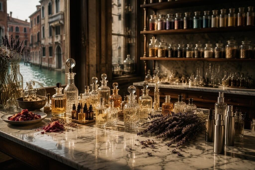 Itinerario olfattivo a Venezia tra laboratori e boutique