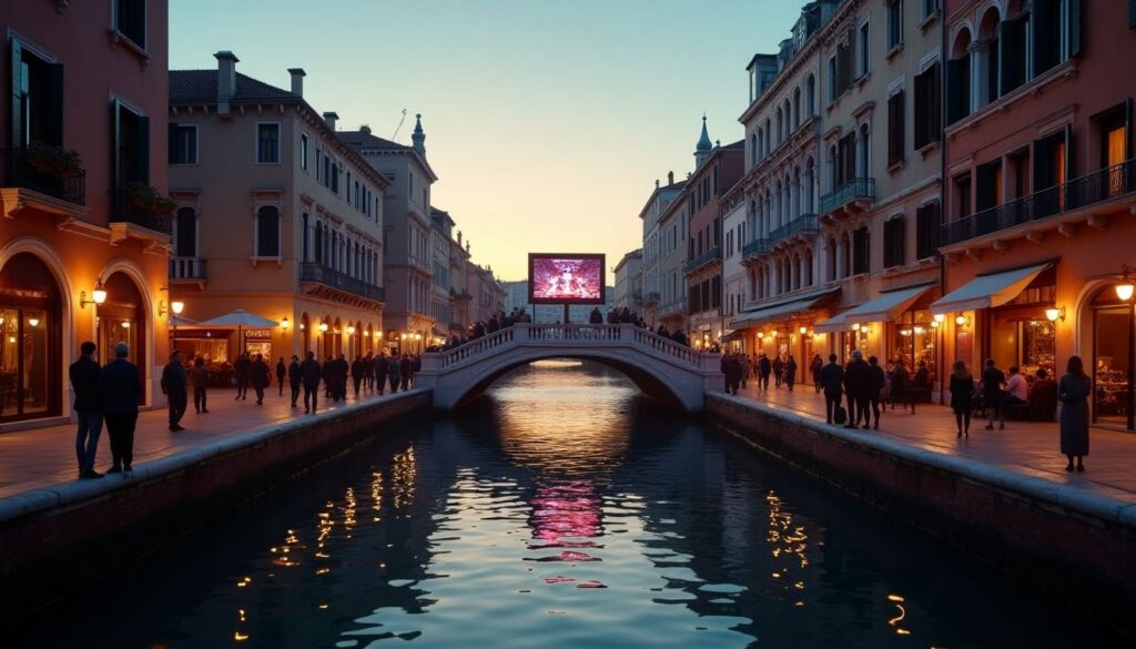 Maxischermi a Venezia: mappa di pub sportivi e trasporti