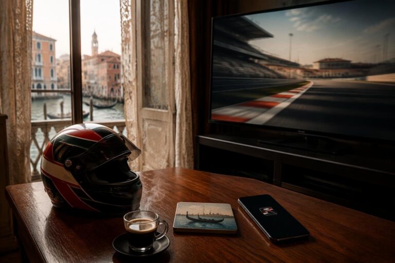 Venezia e F1: come configurare TV, streaming e mobile