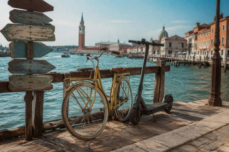 Circolare in laguna con bici e monopattini: norme e buone pratiche tra centro storico e terraferma