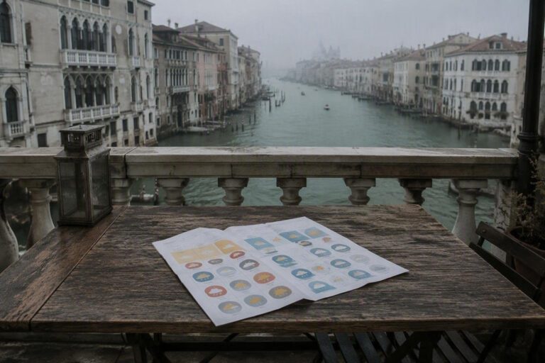 Come leggere i bollettini meteo a Venezia e agire in sicurezza