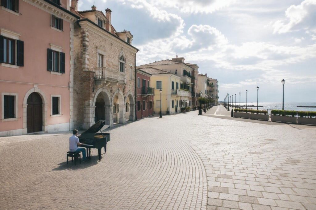 Dal 24 al 28 agosto 2026: cinque giorni di concerti gratuiti e pianoforti liberi a Caorle