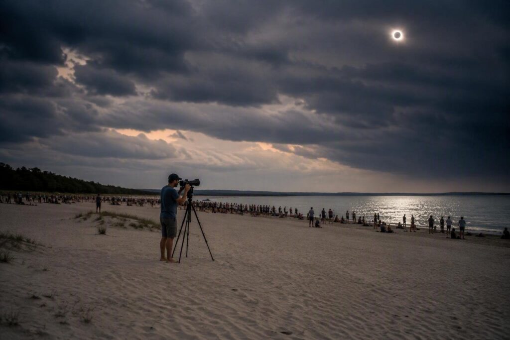 Eclissi solare 2026: il Veneto si ferma per ammirare il fenomeno astronomico