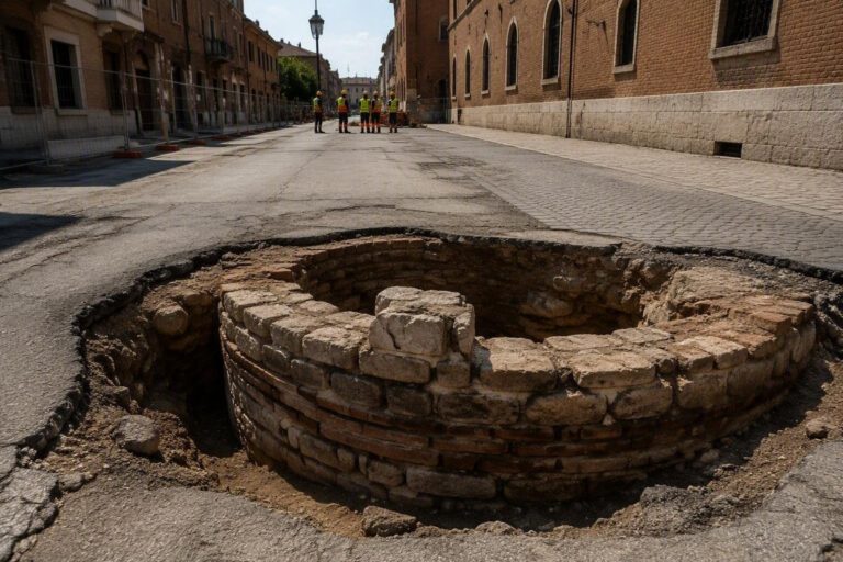 Mestre: il ritrovamento archeologico che rallenta i lavori di Italgas
