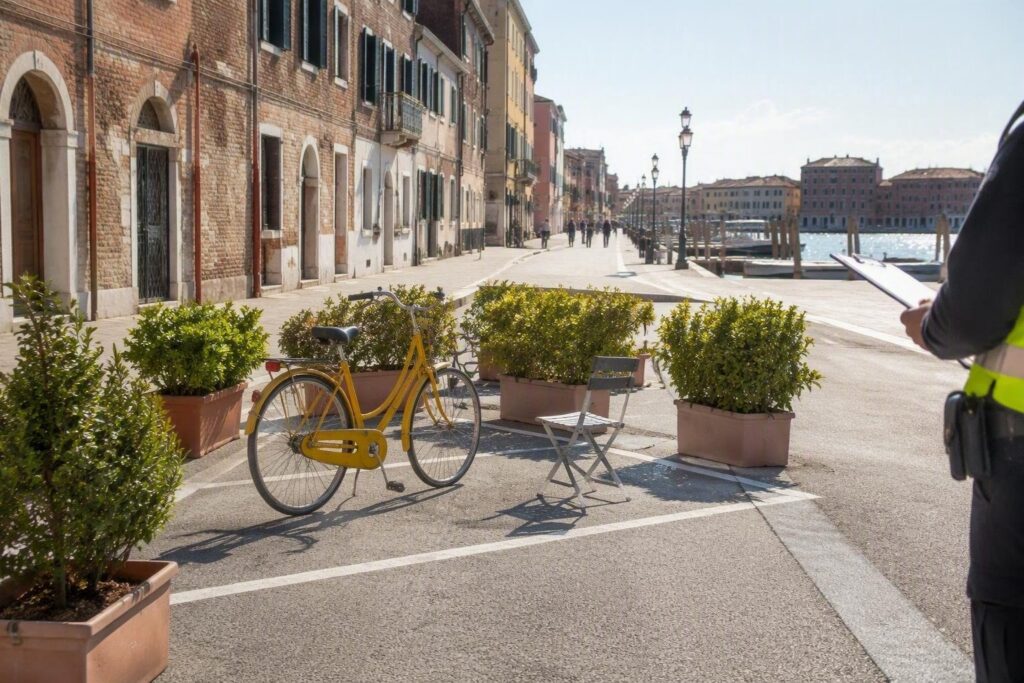 Nuova operazione della Polizia Urbana contro le occupazioni abusive di parcheggi a Chioggia