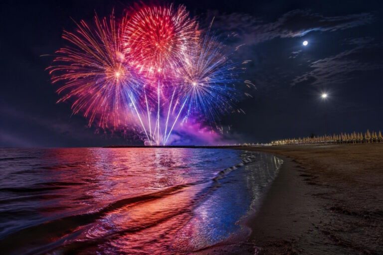 Spettacoli pirotecnici a Caorle: date, luoghi e informazioni utili per l’estate 2026