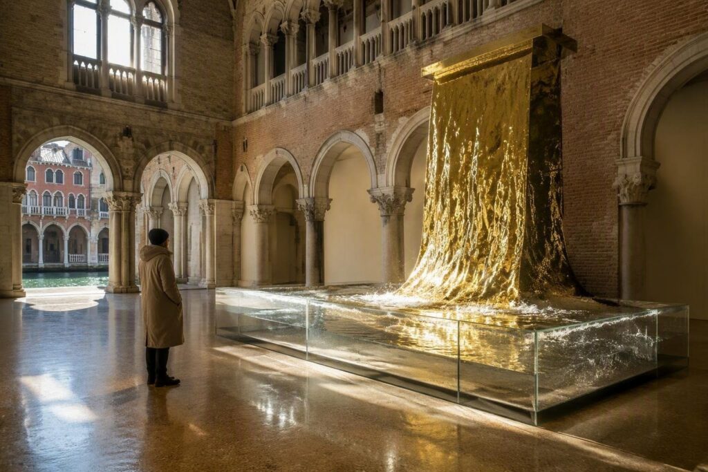 Venezia celebra Fabrizio Plessi, pioniere della videoarte
