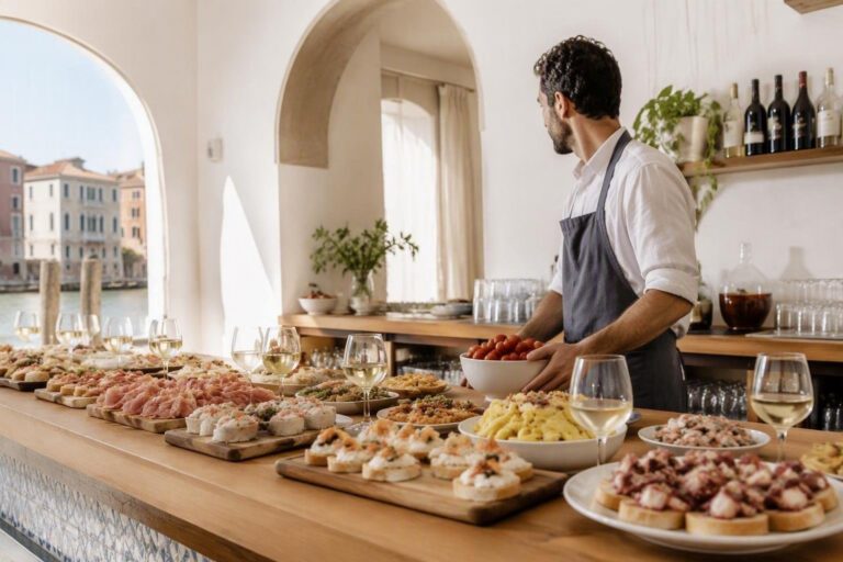 Cicchetti a Venezia: come riconoscerli e abbinarli ai vini