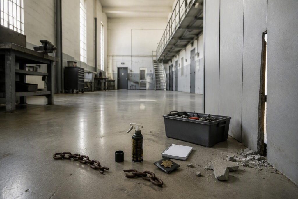 Evasione in corso a Venezia: cassa la sicurezza penitenziaria