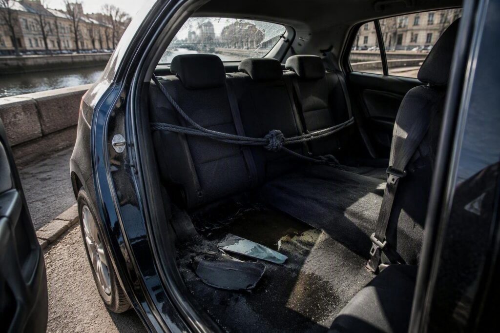 Fiat Bravo nera con cadavere: il collegamento con l’agguato di giugno