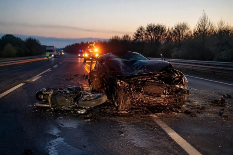Grave collisione tra auto e moto chiude la statale 14 a Musile