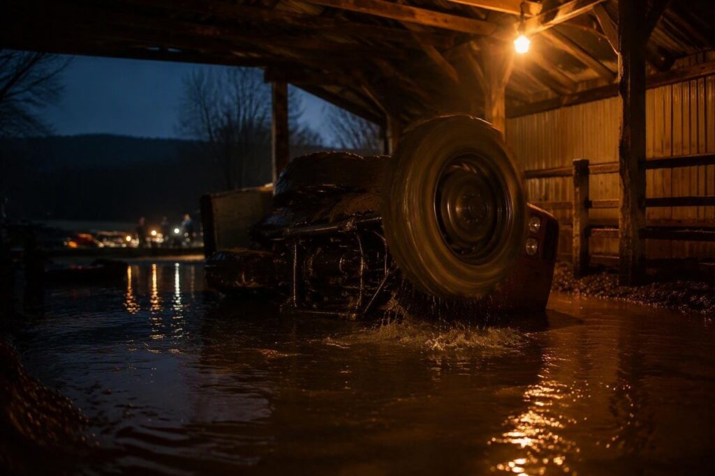 Incidente mortale a Mestre: trattore si ribalta e finisce in acqua