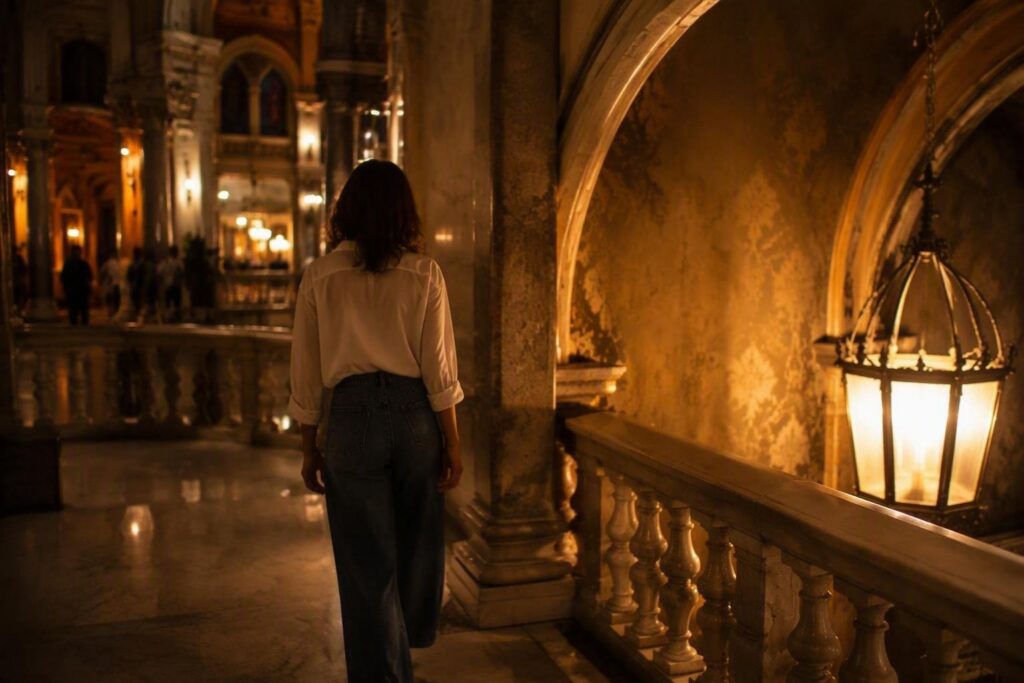 Lo stile rilassato di Bianca Balti alla Mostra del Cinema di Venezia