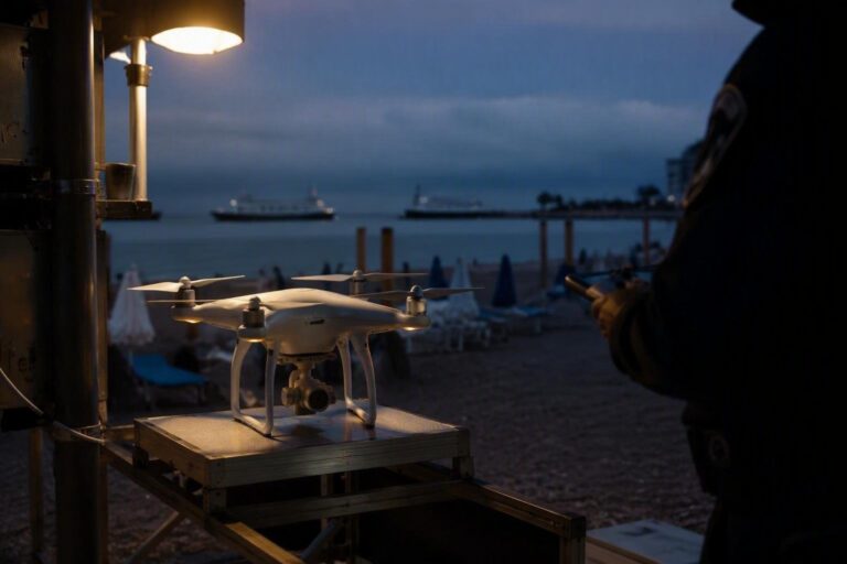 Sicurezza in spiaggia: droni e lotta al commercio abusivo a Chioggia