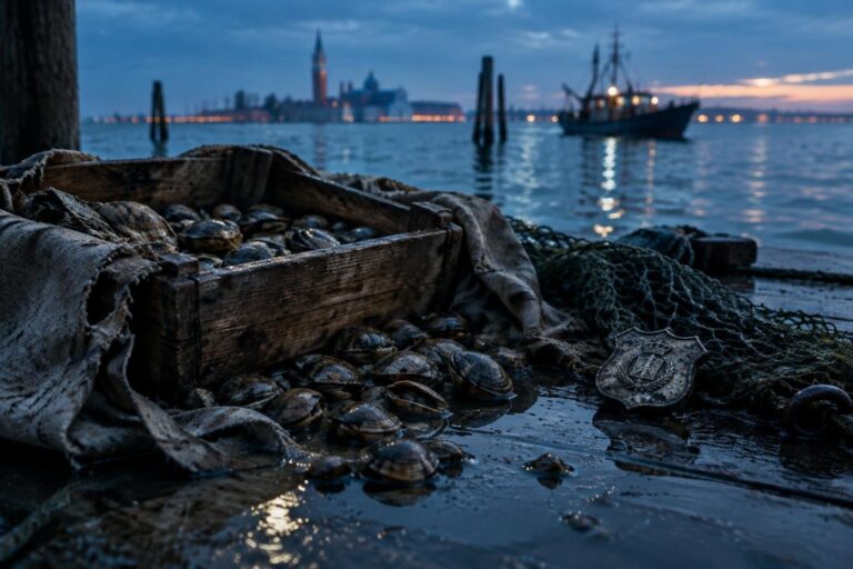 Carabinieri sequestrano vongole e multano tre pescatori nella laguna