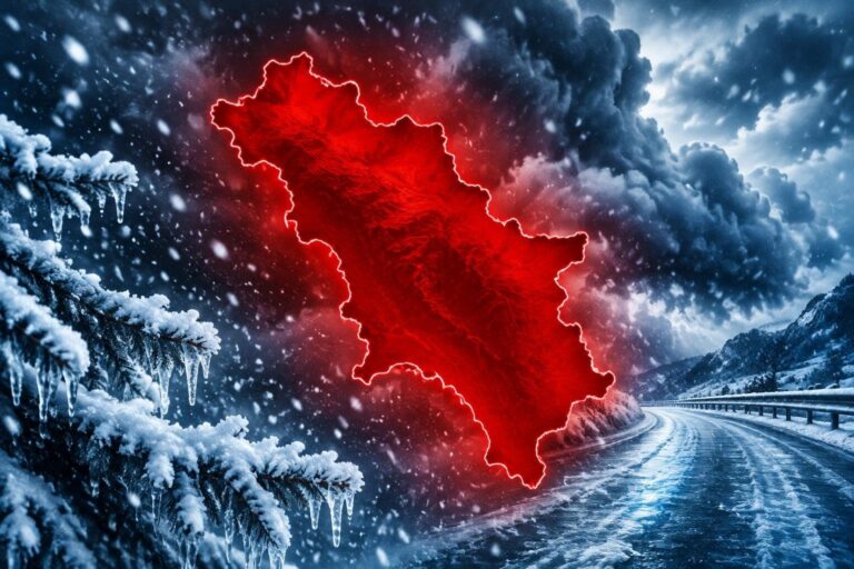 Allerta rossa per neve e ghiaccio su Venezia il 20 ottobre