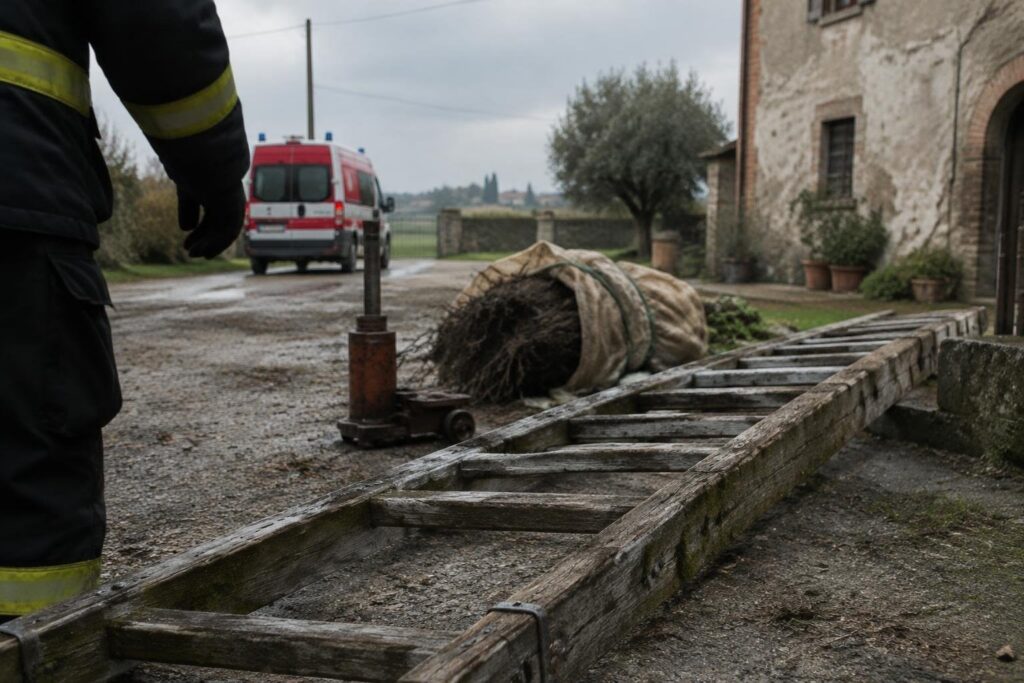Infortunio grave sul lavoro: giardiniere trasportato in elicottero da Verona Emergenza