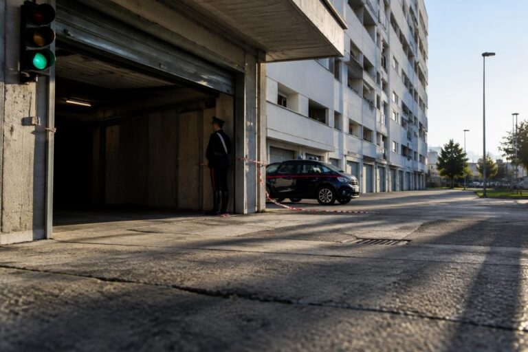 Morte misteriosa in un garage pubblico di Circus, Chirignago