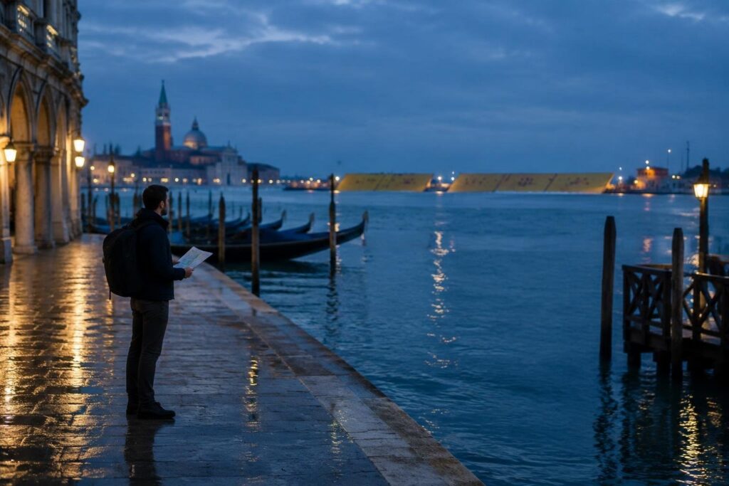 Muoversi con l’acqua alta a Venezia: meteo, sirene, ACTV