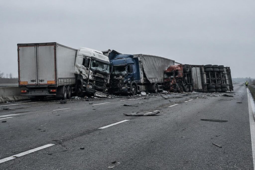 Schianto in A4: quattro mezzi pesanti tra Portogruaro e San Stino