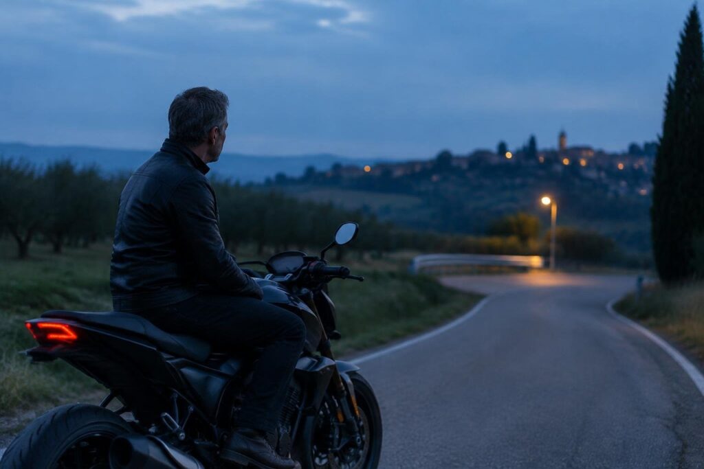 Tragica fatalità di un motociclista sulla strada provinciale di Verona