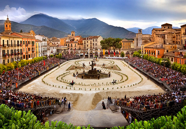 giostra cavalleresca di sulmona