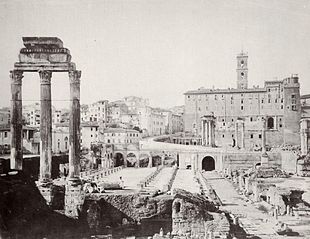 RomaForoRomanoAnno1880