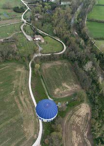hot air balloon tuscany