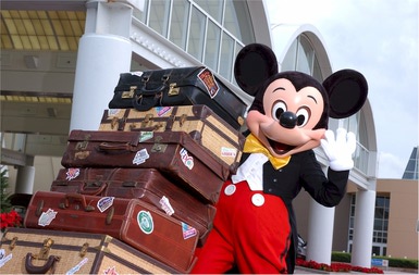 wdw mickey luggage