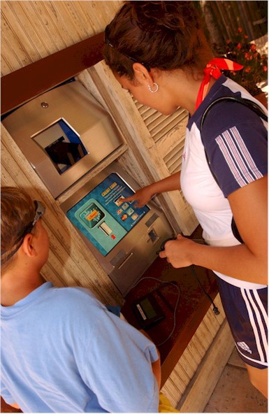wdw waterparks ticket kiosk