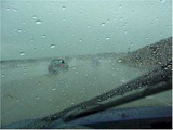 driving hazzard rain