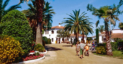 entrada camping