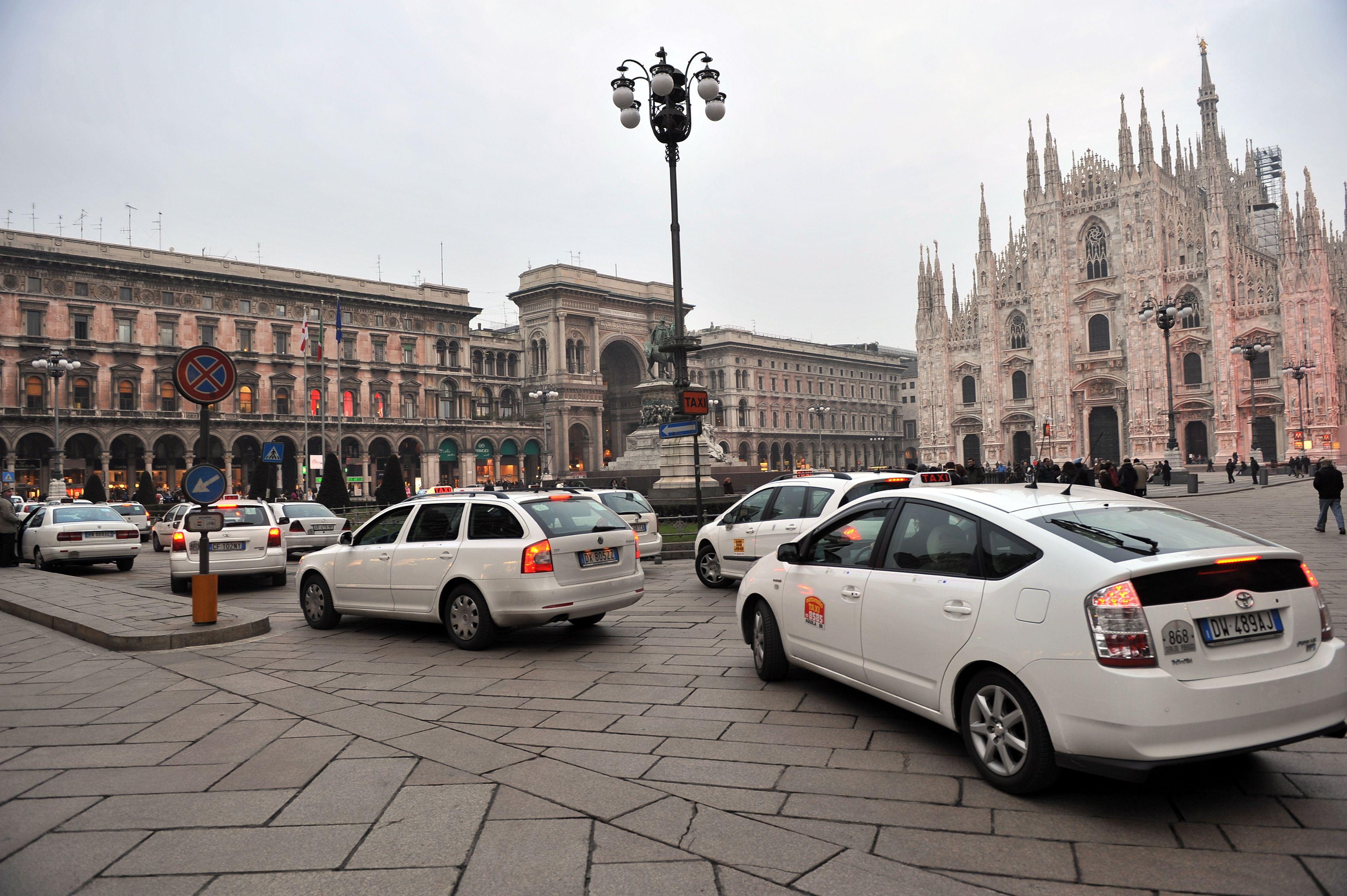 Taxi a Milano
