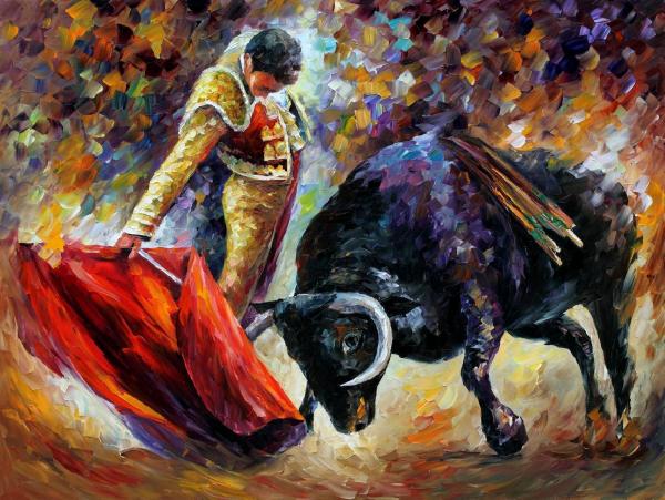 corrida leonid afremov