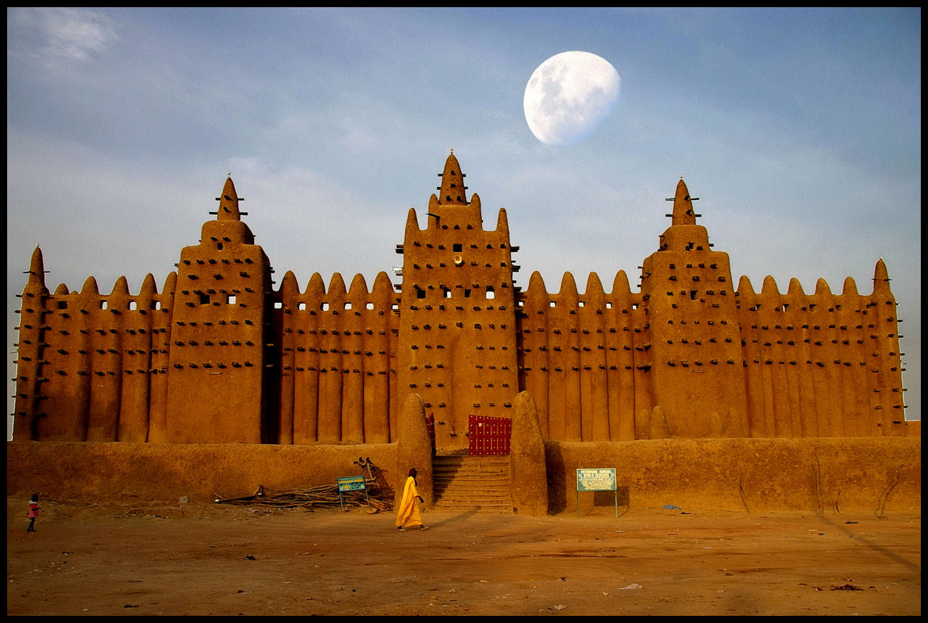 Great Mosque in Djenne 07