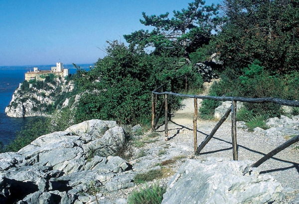 Itinierario Duino e sentiero Rilke Trieste