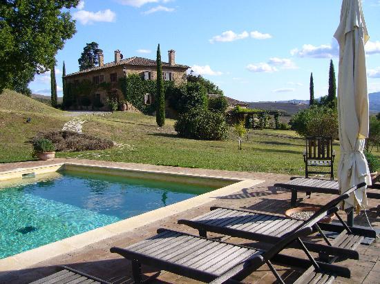 pool and main house