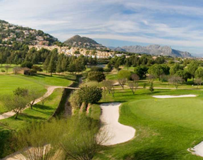 Mappa campi da golf Costa Brava